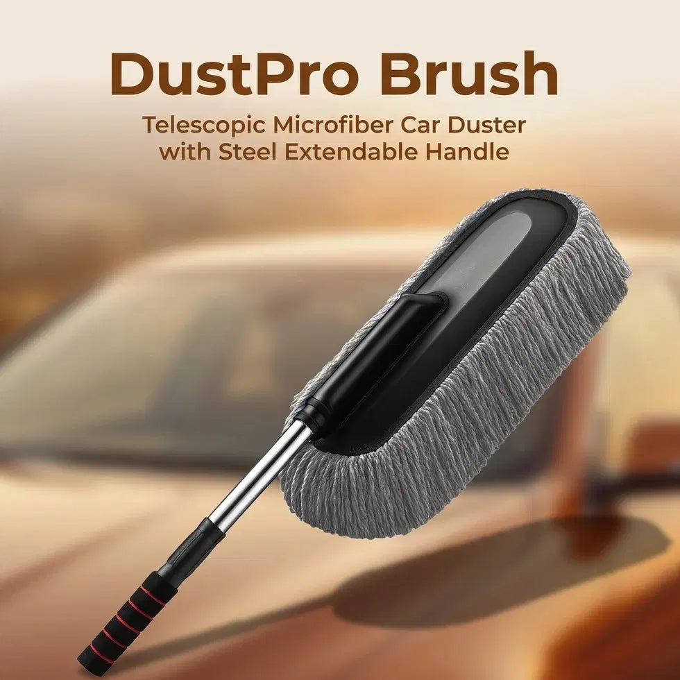 Microfiber Car Duster, Extendable Handle